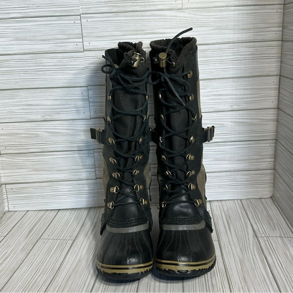 Sorel Conquest Carly Boots Womens Leather Waterproof Tall boots - Picture 5 of 13